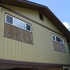 Before pic of this existing gable that needs a homefront makeover, its been sitting like this for some time!